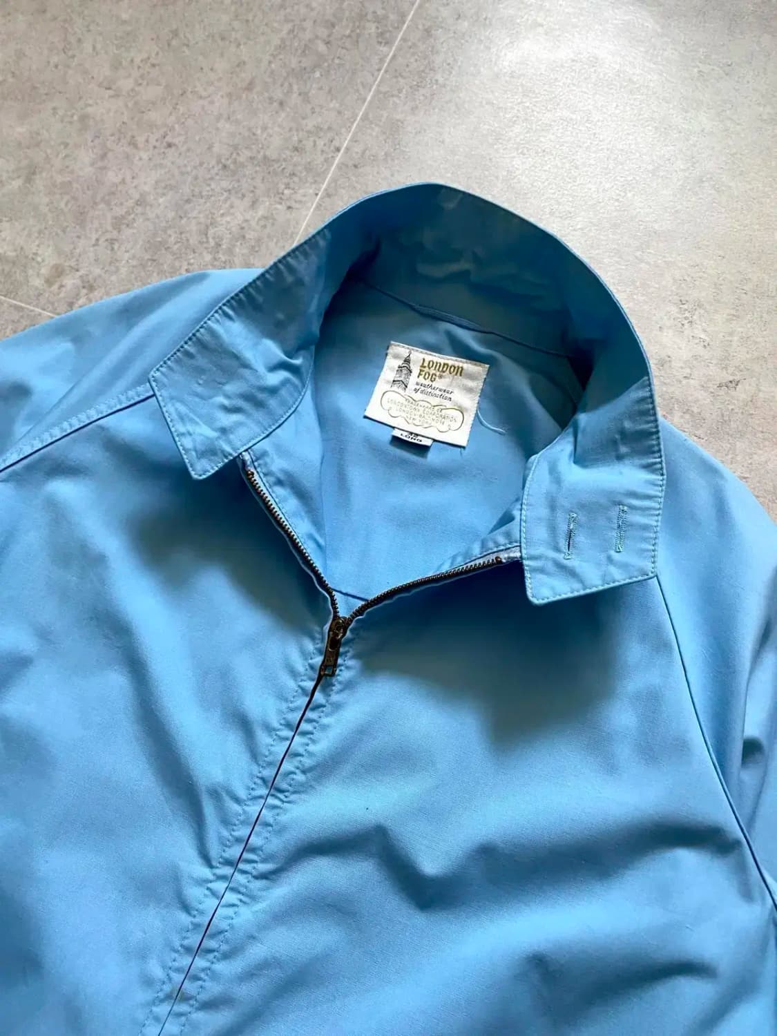 70's 런던 포그 라이트웨이트 헤링톤 자켓 42L(100~105) 상품이미지3