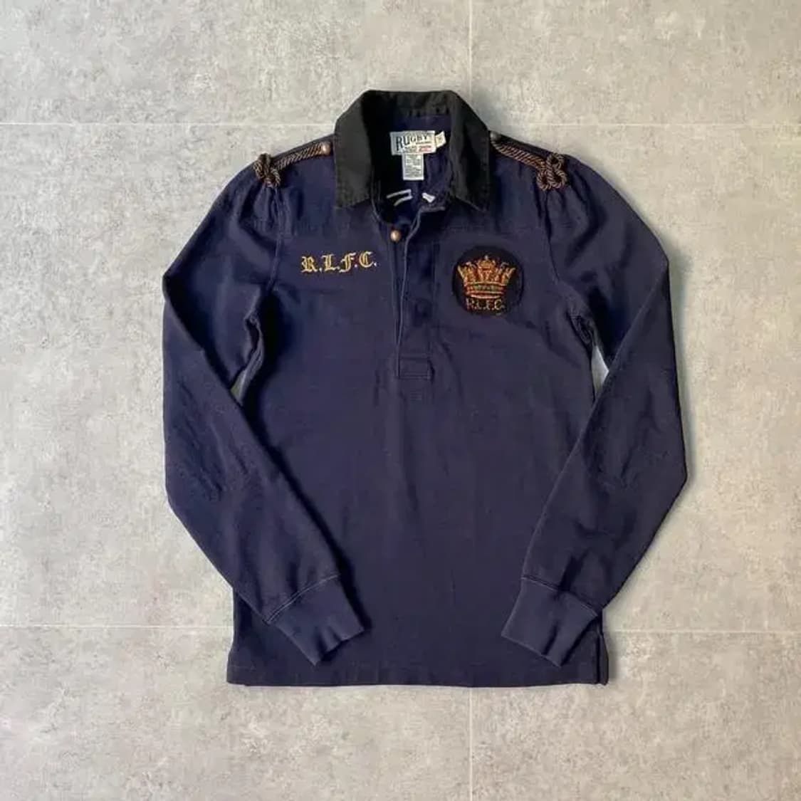 럭비 랄프로렌 우먼즈 럭비 셔츠 ~55 1/2 상품이미지1