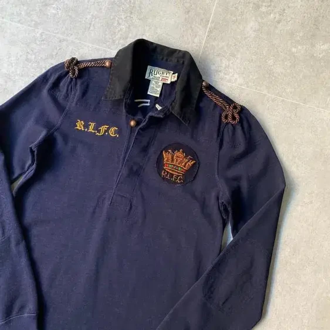 럭비 랄프로렌 우먼즈 럭비 셔츠 ~55 1/2 상품이미지2