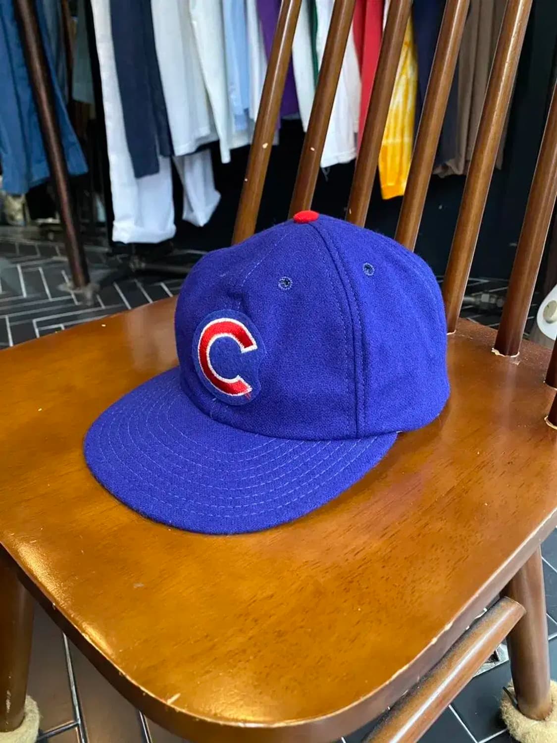 60's 시카고 컵스 MLB 울 캡 XL(~57) 상품이미지1