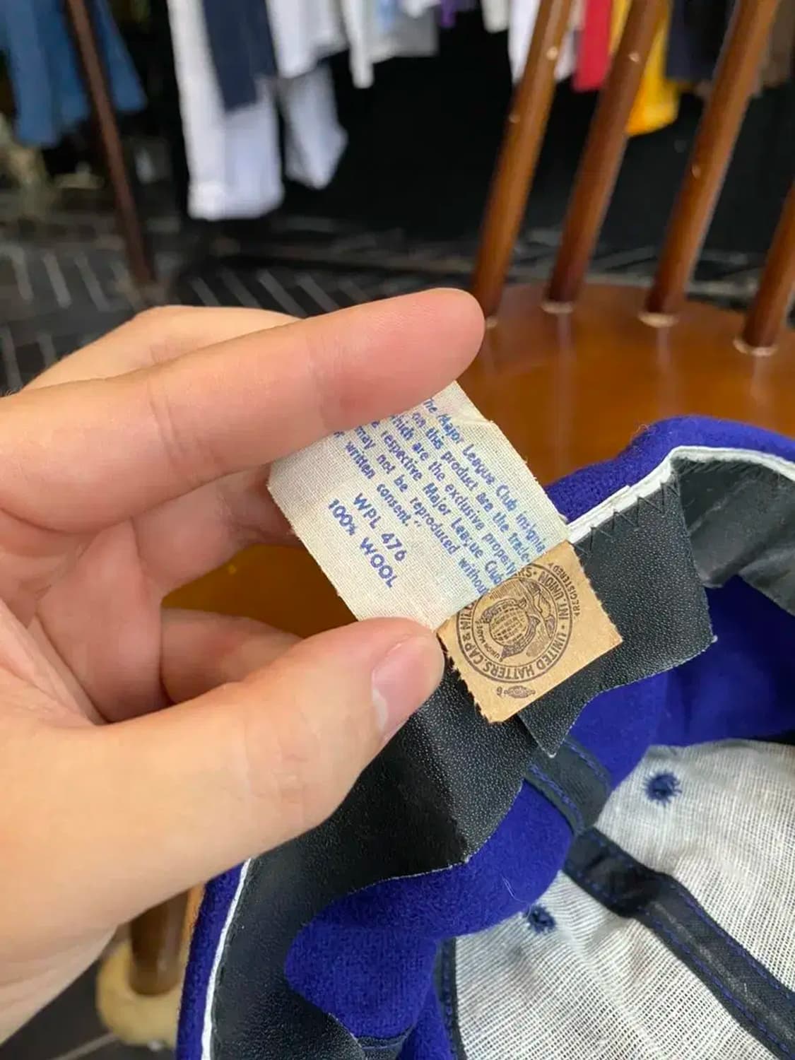 60's 시카고 컵스 MLB 울 캡 XL(~57) 상품이미지7