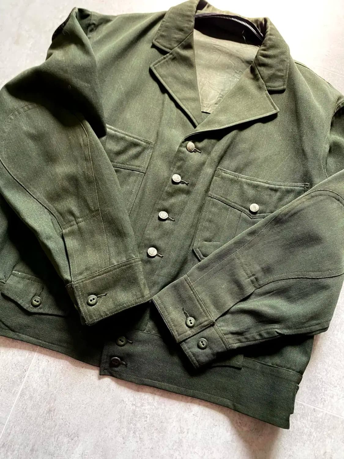 60's NYC MaBSTOA 버스 드라이버 자켓 44R(~105) 상품이미지5