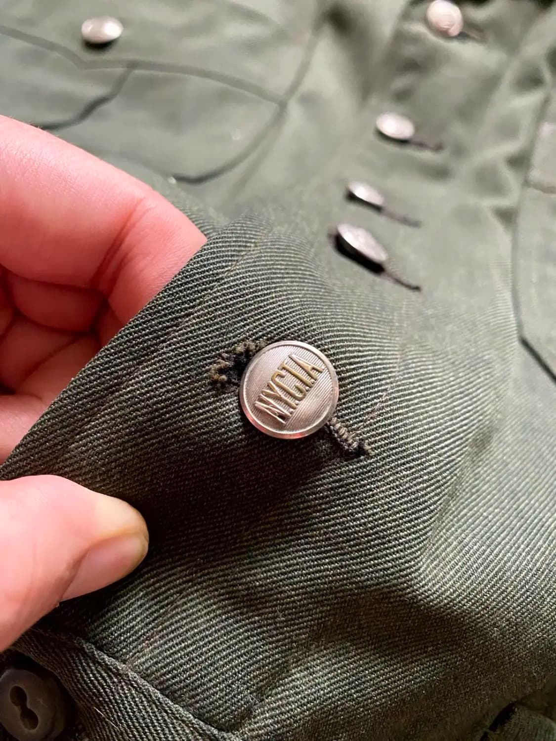 60's NYC MaBSTOA 버스 드라이버 자켓 44R(~105) 상품이미지7