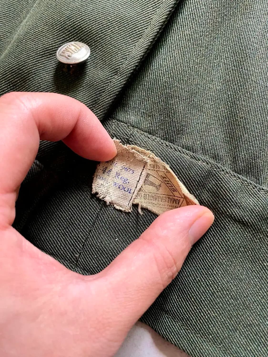 60's NYC MaBSTOA 버스 드라이버 자켓 44R(~105) 상품이미지9