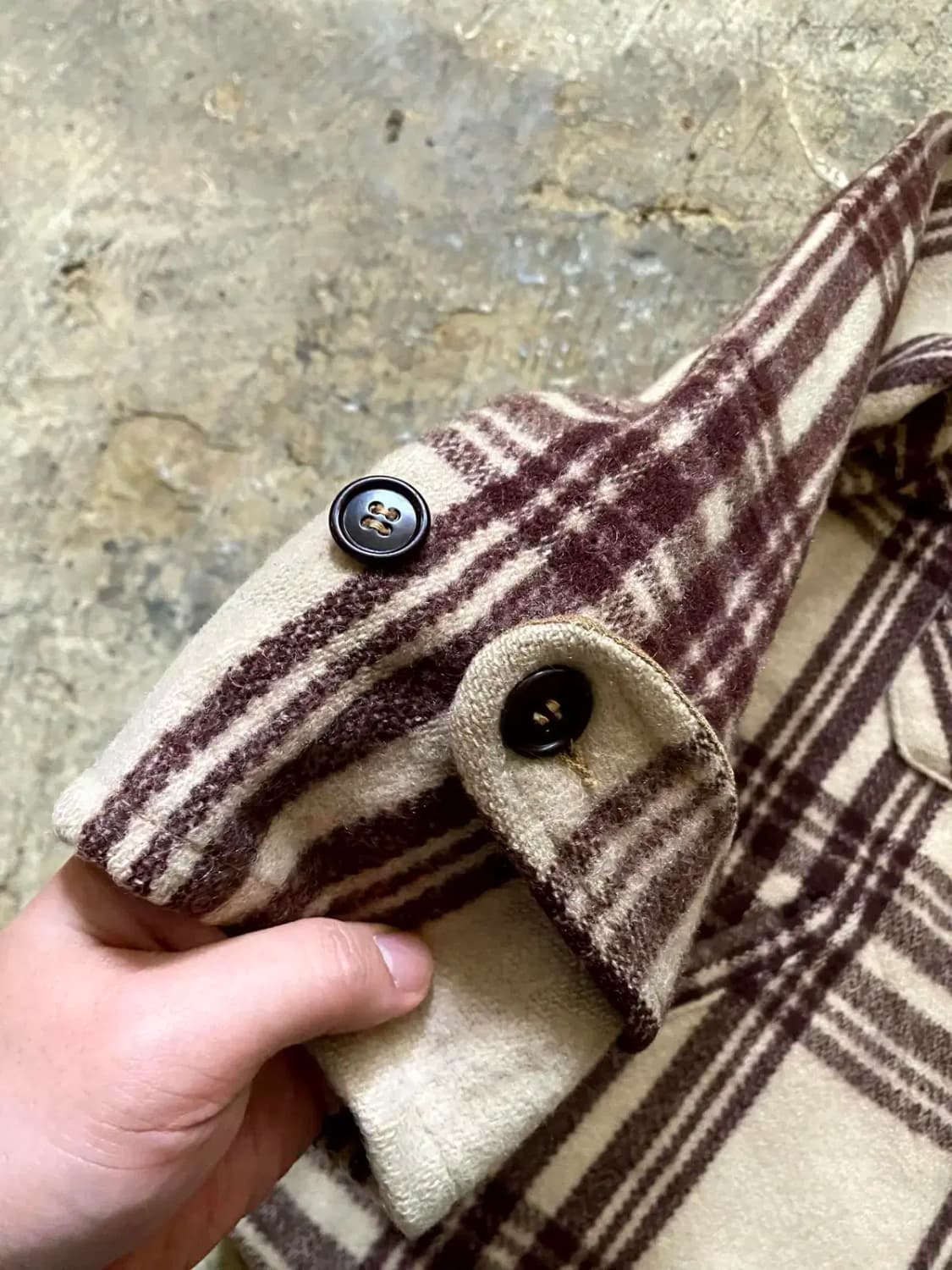 40's HERCULES 플레이드 울 자켓 100사이즈 상품이미지6