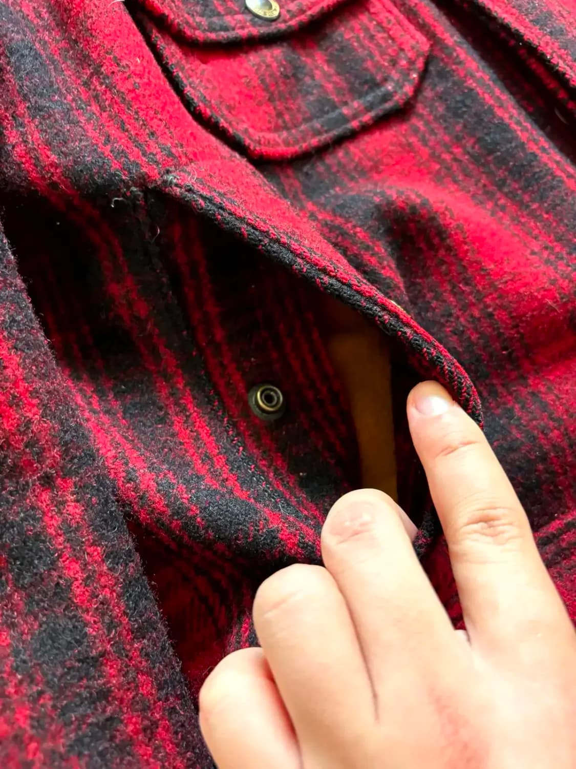 50's 울리치 매키노 울 헌팅 크루저 자켓 40(100~103) 상품이미지6