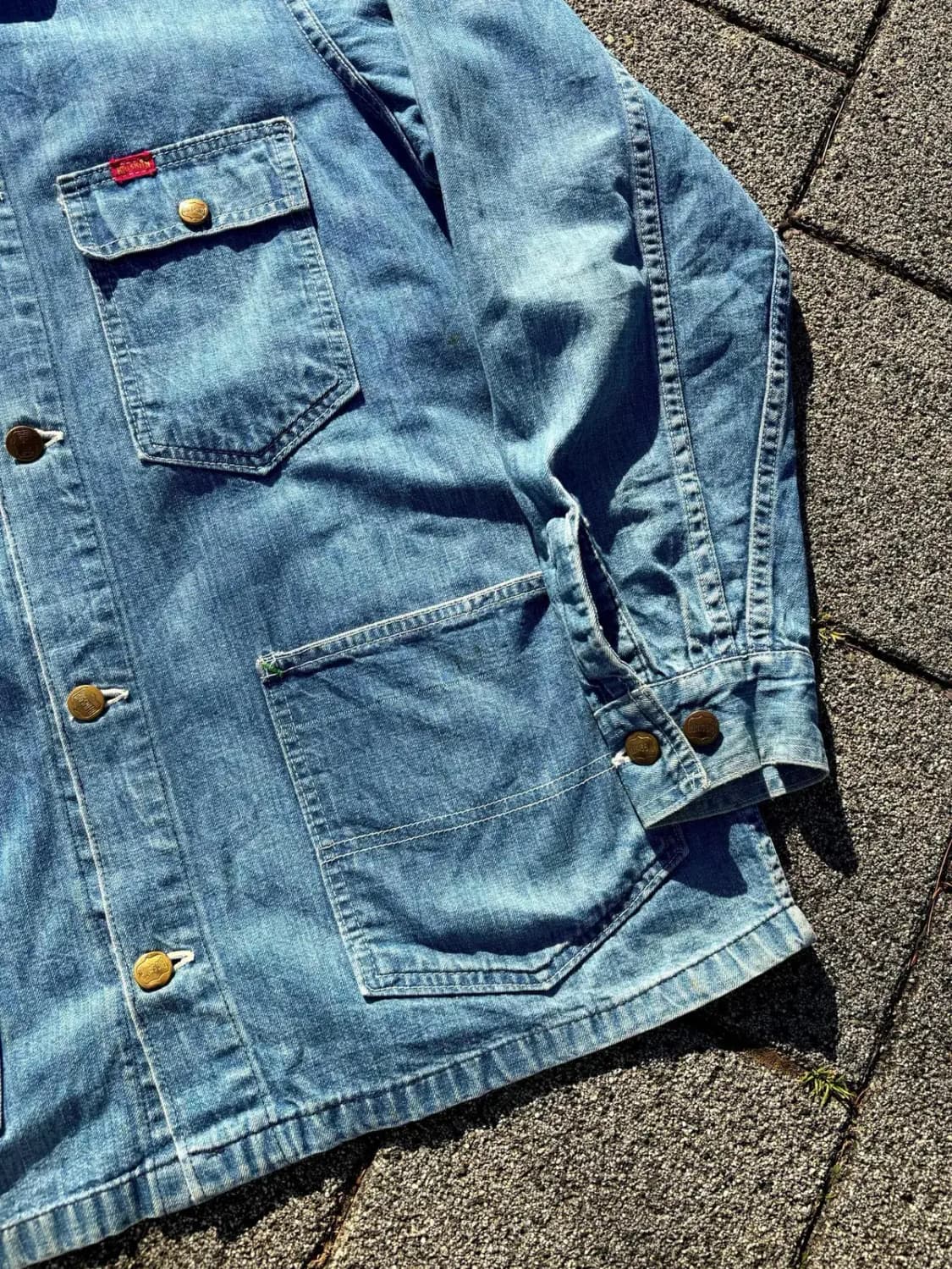 70's Big Smith 데님 자켓 95~100사이즈 상품이미지5
