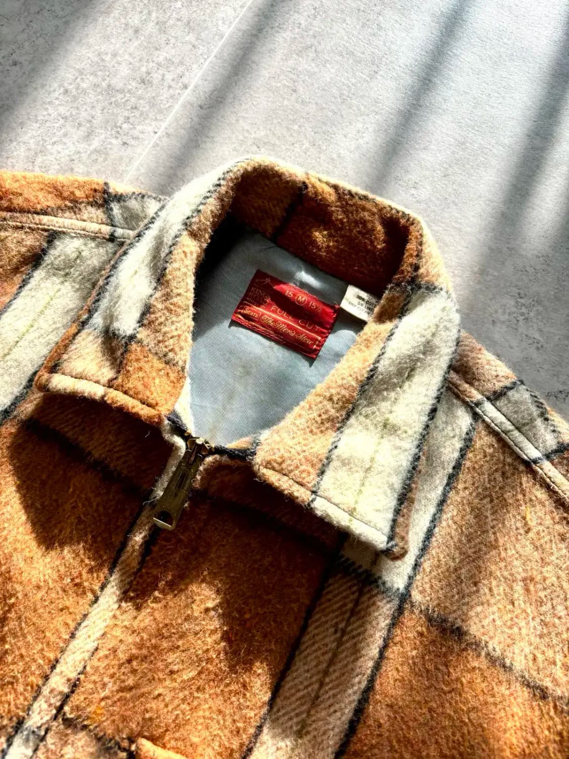 80's Sears 울 셔츠 자켓 100~105 상품이미지3