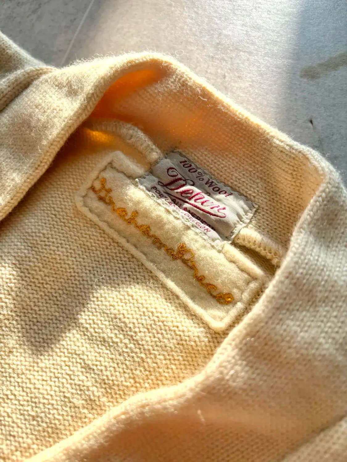 60's Dehen 레터맨 가디건 100 상품이미지10