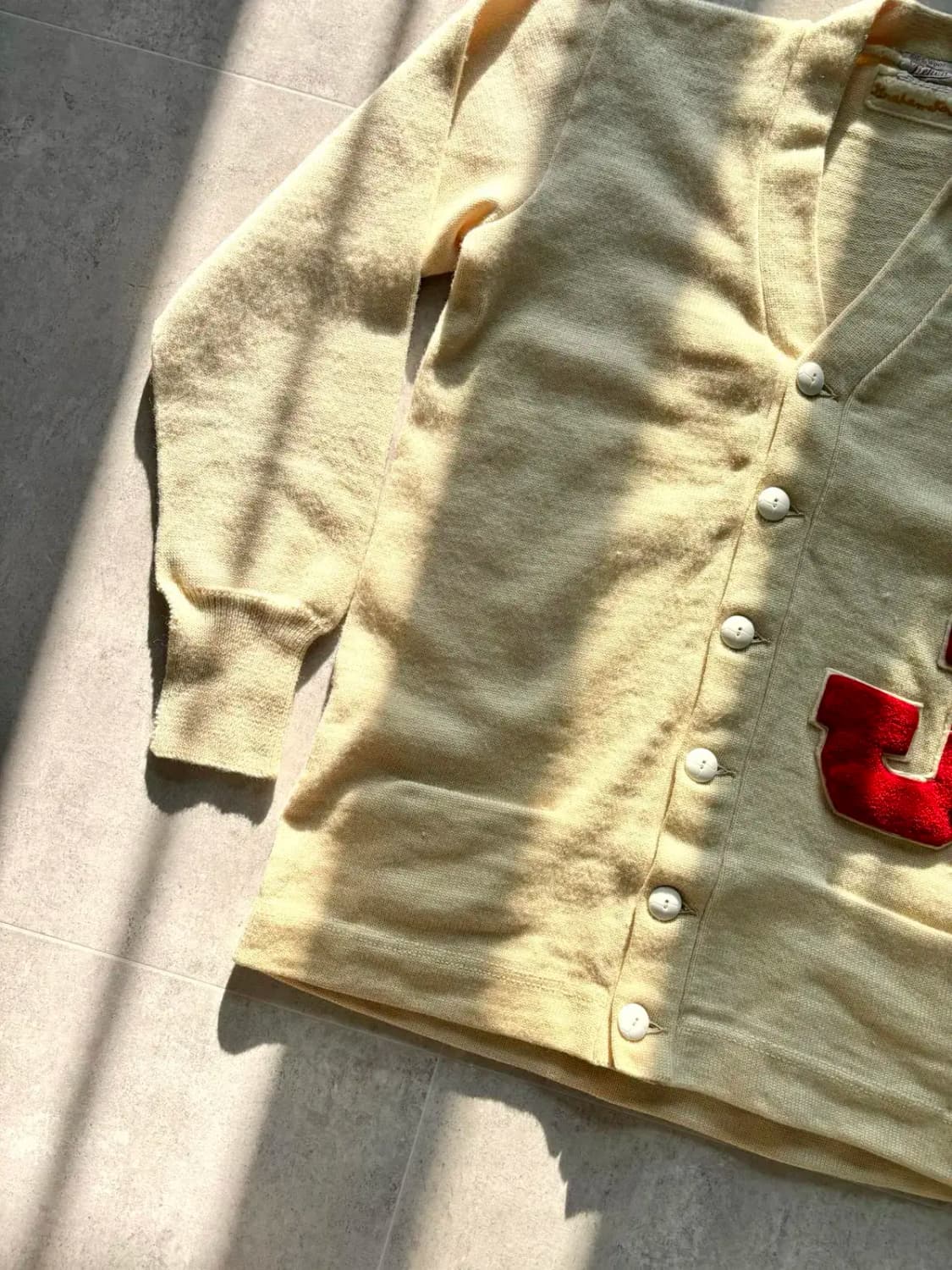 60's Dehen 레터맨 가디건 100 상품이미지4