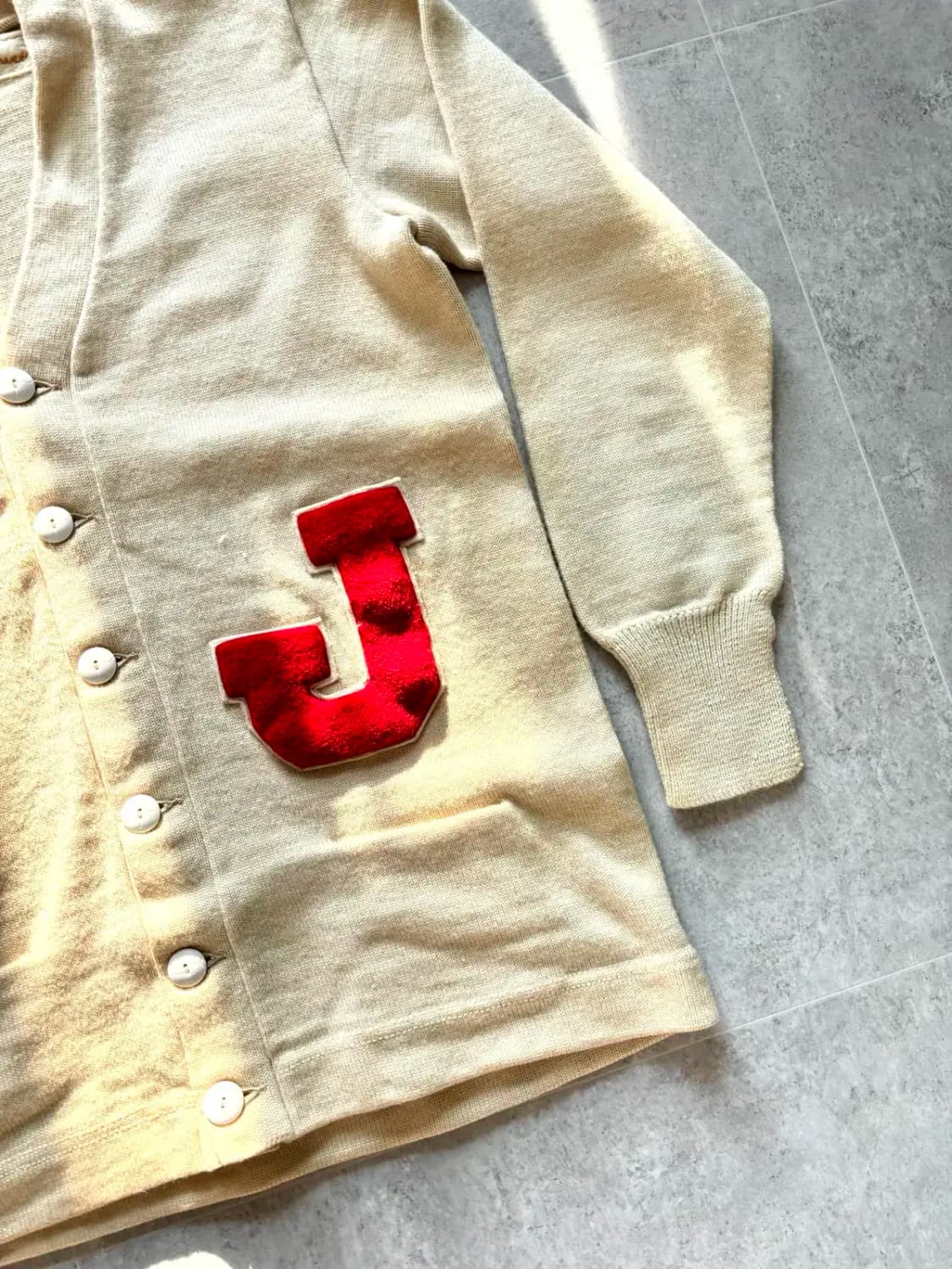 60's Dehen 레터맨 가디건 100 상품이미지5