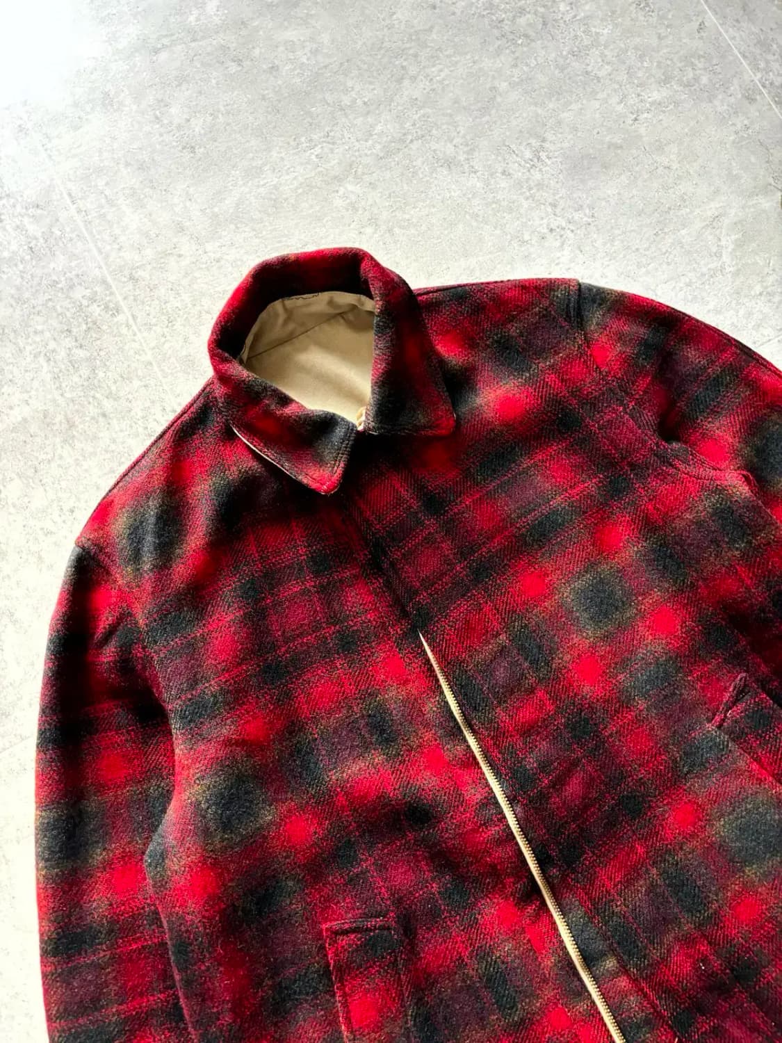 60's 펜들턴 리버시블 퓨어 울 자켓 100~103 상품이미지2