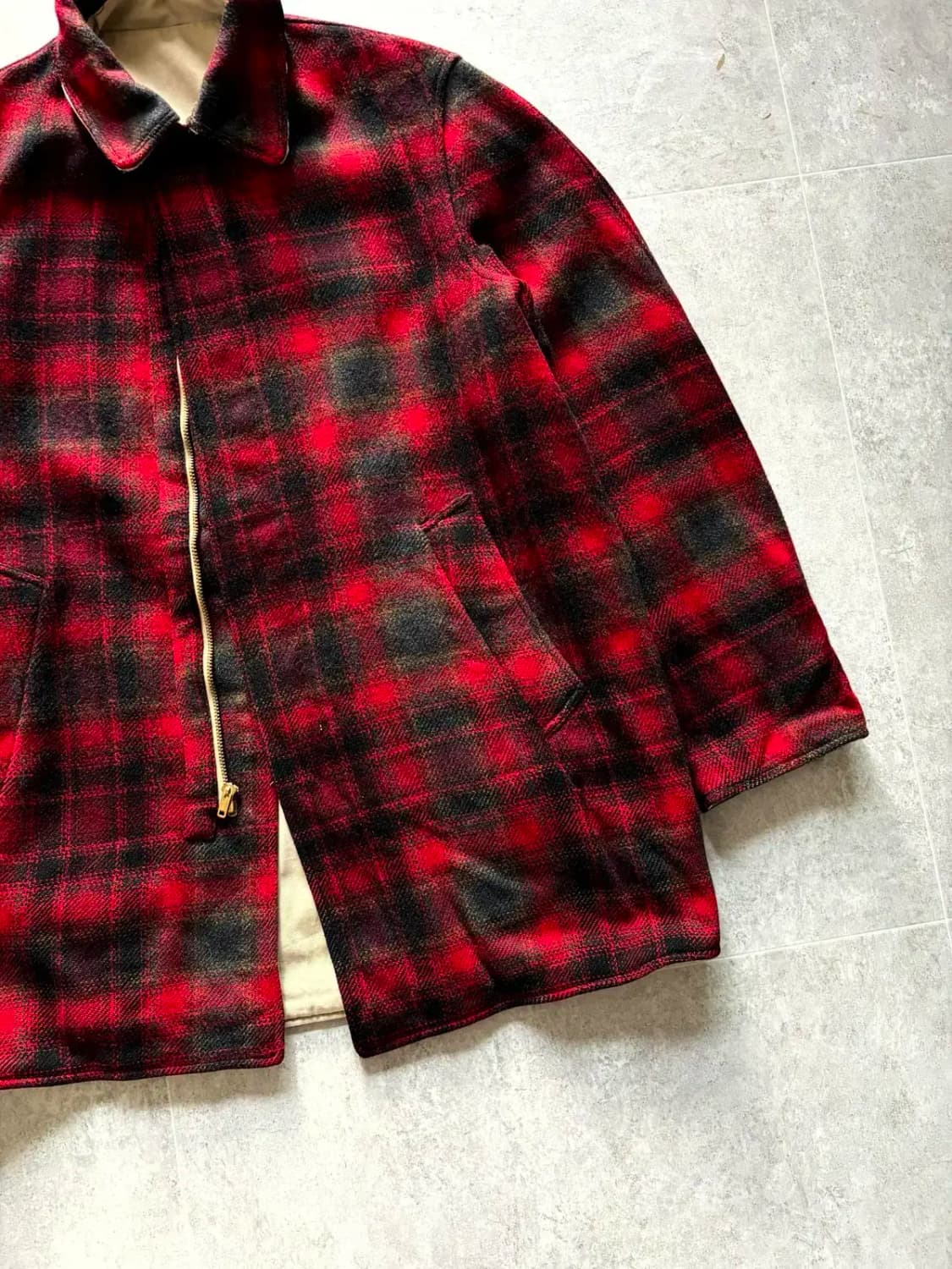 60's 펜들턴 리버시블 퓨어 울 자켓 100~103 상품이미지4