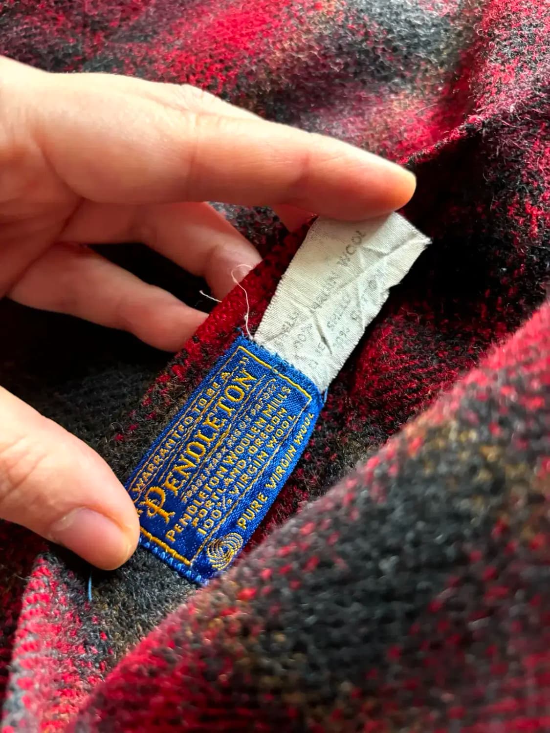 60's 펜들턴 리버시블 퓨어 울 자켓 100~103 상품이미지5