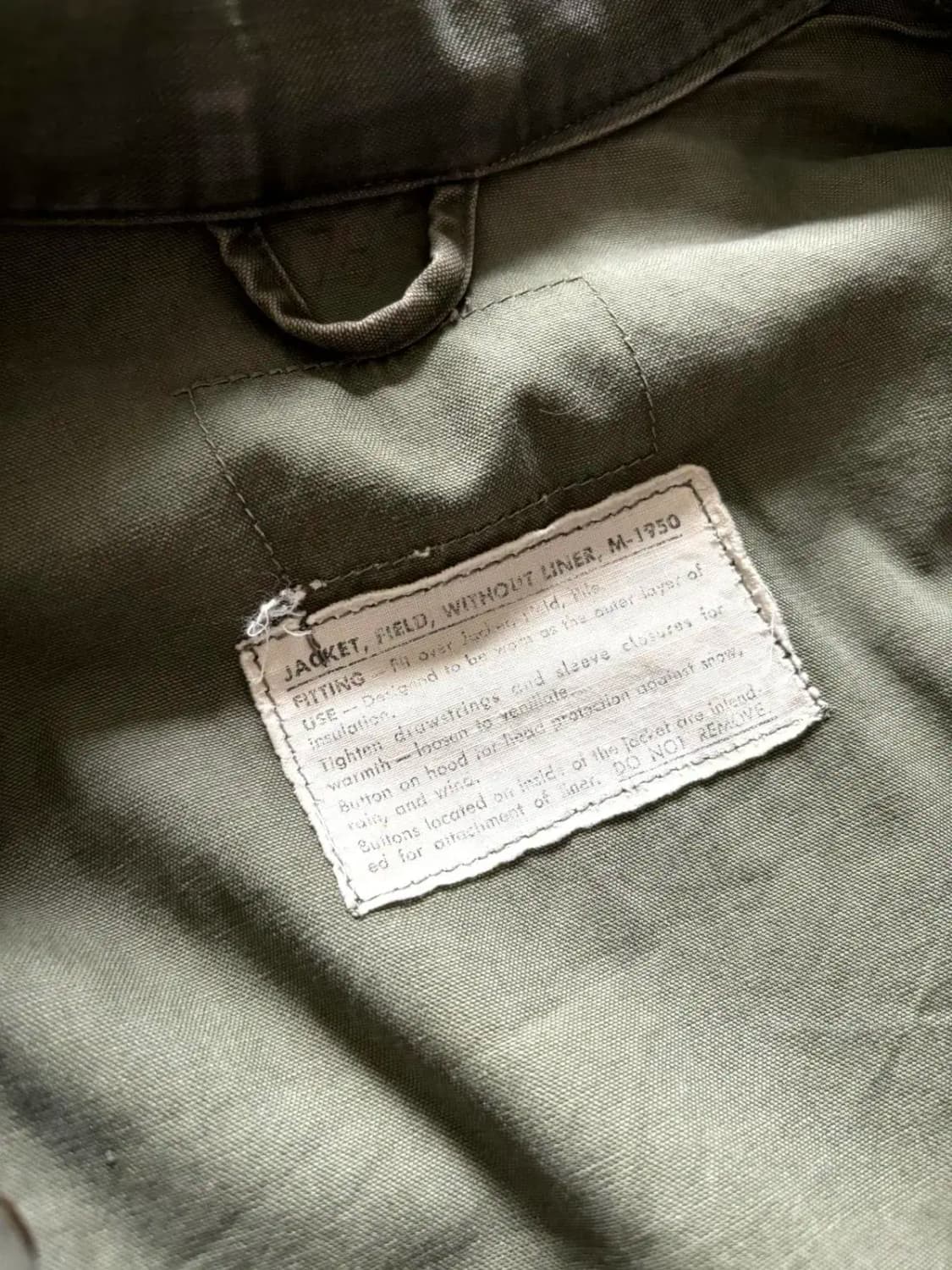 50's 미군 M-50 필드자켓 S-L(100~103) 상품이미지10