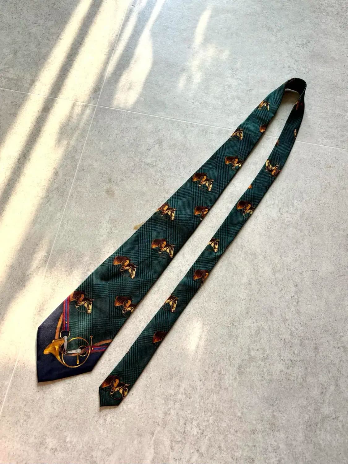 90's 폴로 넥타이 Made In USA 상품이미지1