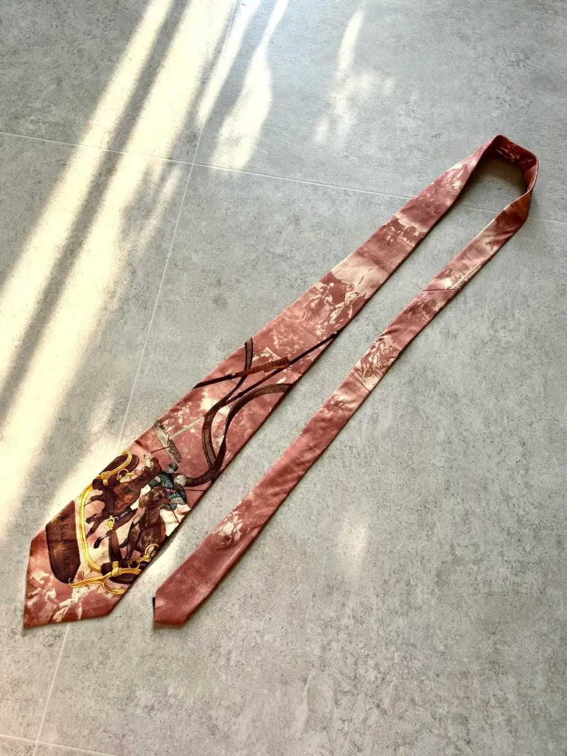 90's 폴로 넥타이 Made In USA 상품이미지1