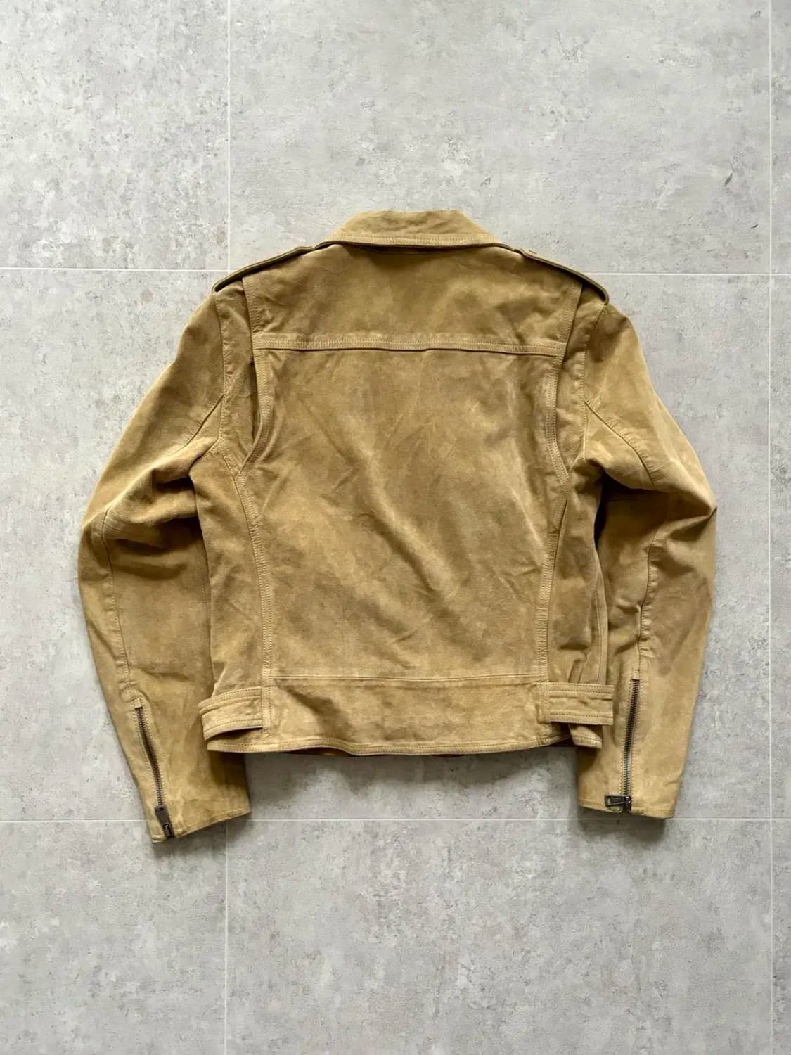 폴로 랄프로렌 여성 스웨이드 라이더 자켓 8사이즈 상품이미지10