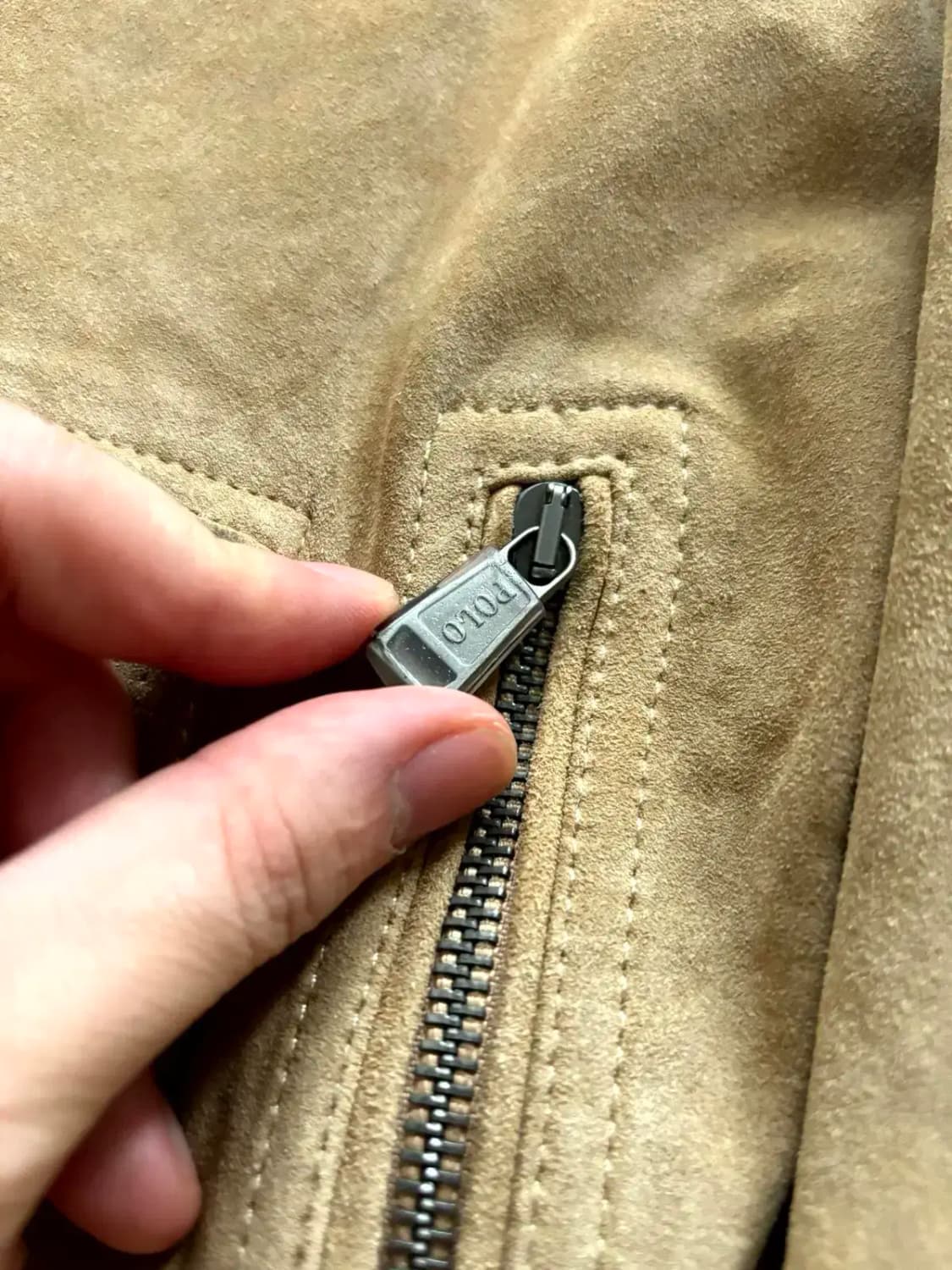 폴로 랄프로렌 여성 스웨이드 라이더 자켓 8사이즈 상품이미지6