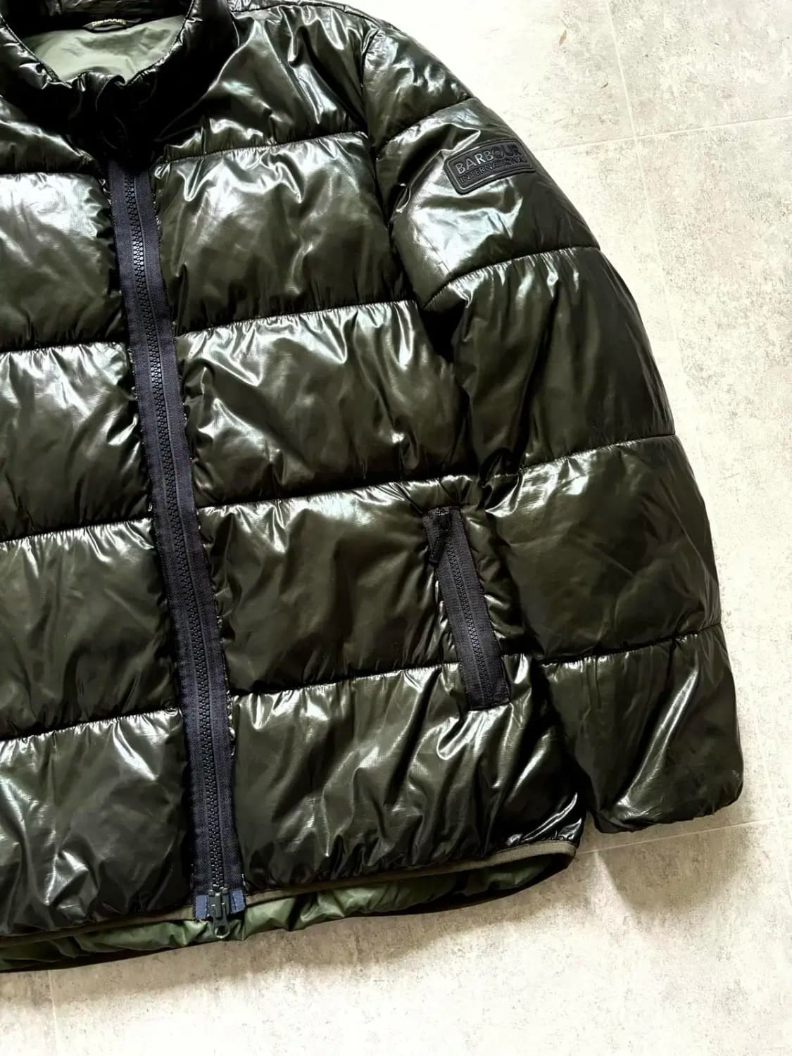 바버 인터네셔널 Act 퀼트 다운 자켓 L(~105) 상품이미지5