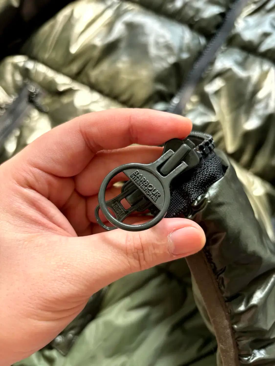 바버 인터네셔널 다운 자켓 M 상품이미지6