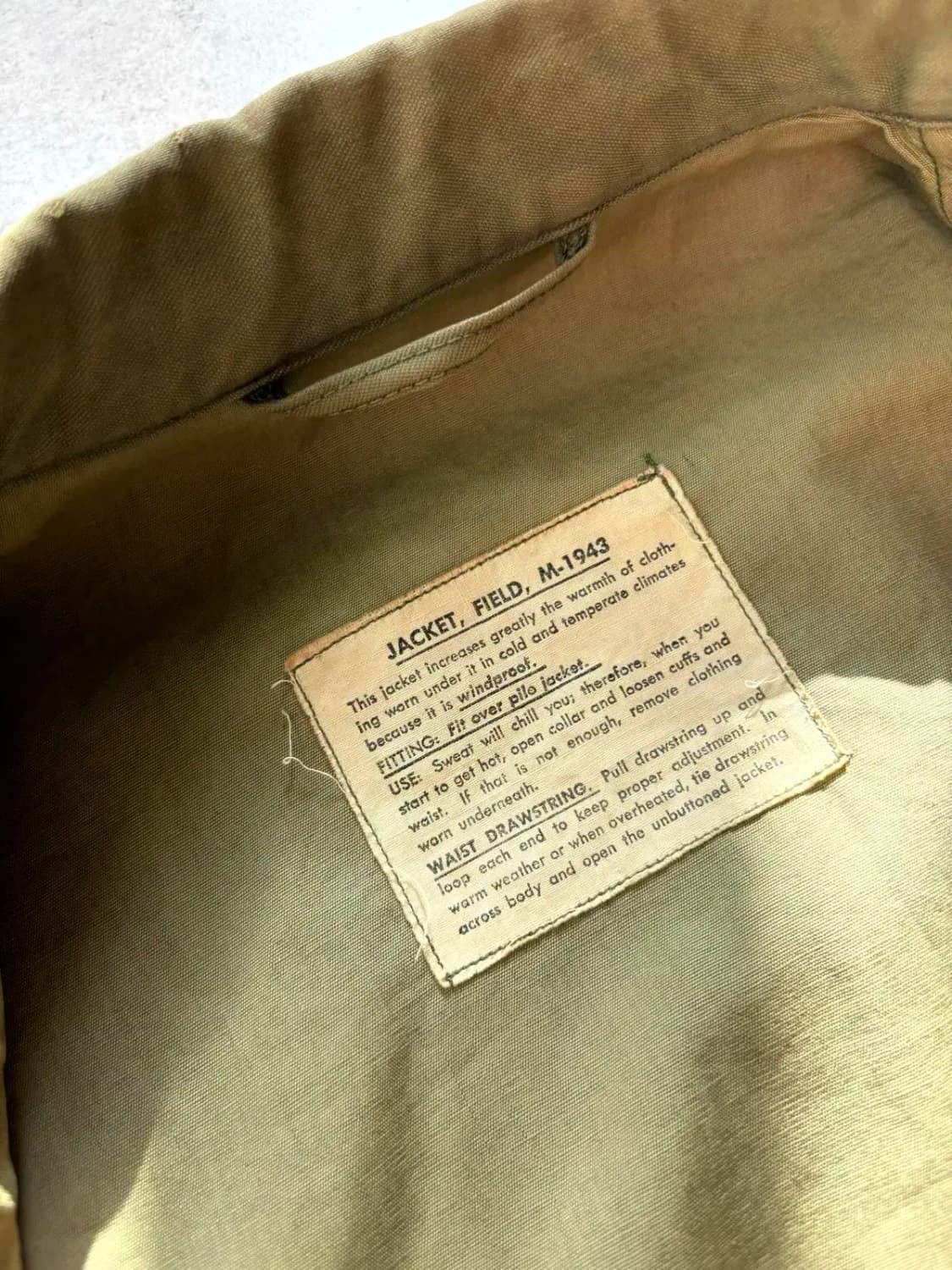 40's WW2 미군 M-43 필드자켓 100~105 상품이미지10