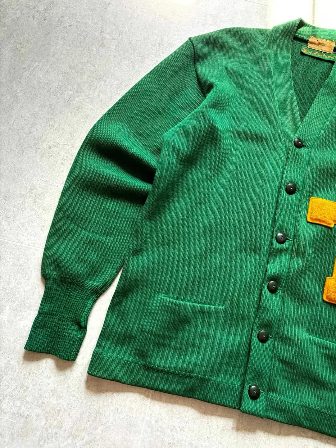 50's Dehen Knitting Co. 레터맨 가디건 100~103 상품이미지4