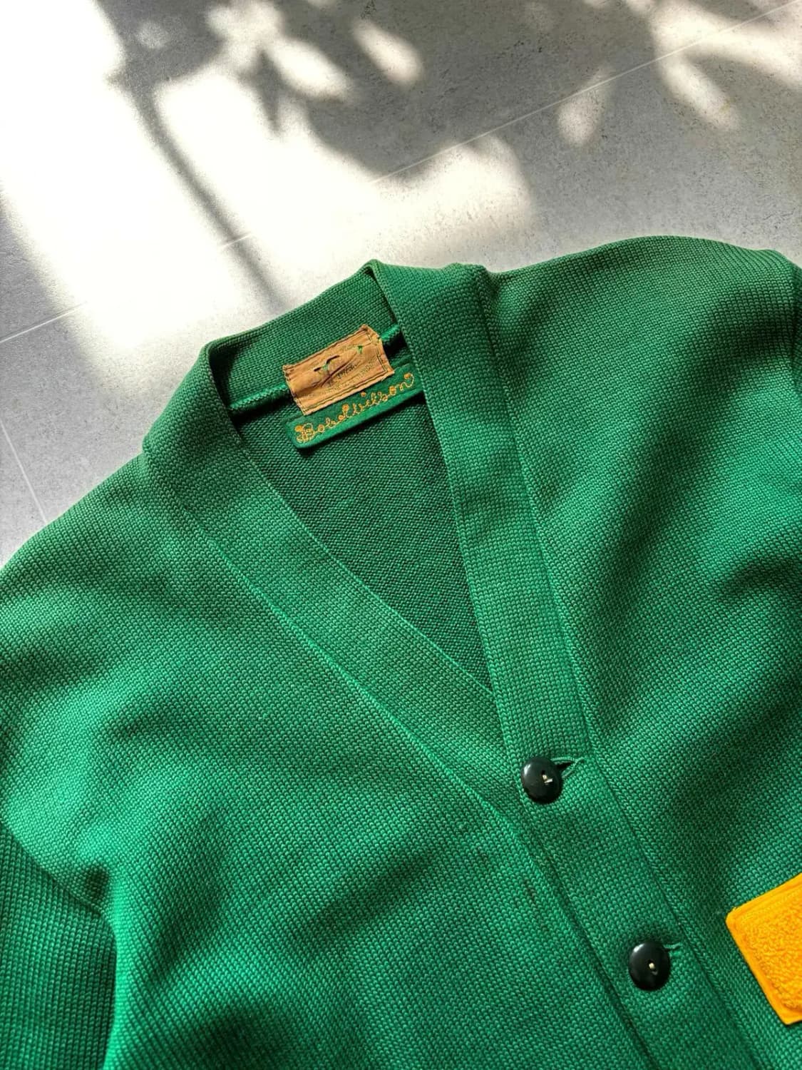 50's Dehen Knitting Co. 레터맨 가디건 100~103 상품이미지8
