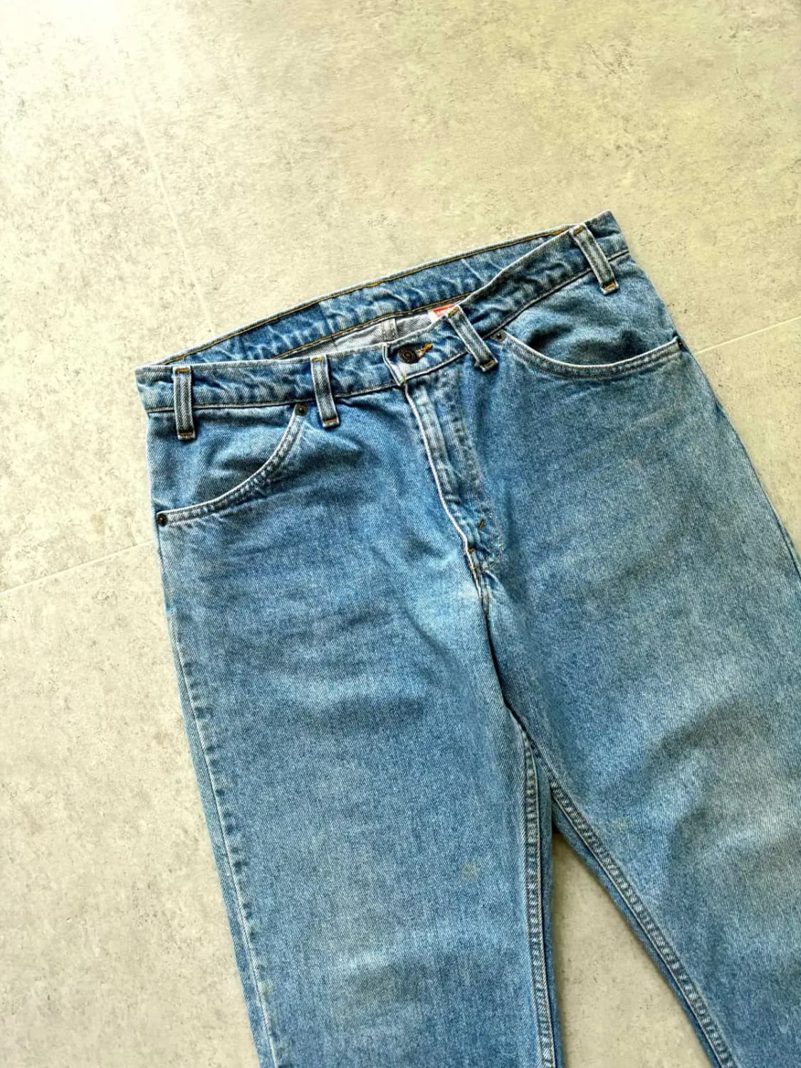 90's 리바이스 506 워싱 데님 30사이즈 상품이미지4