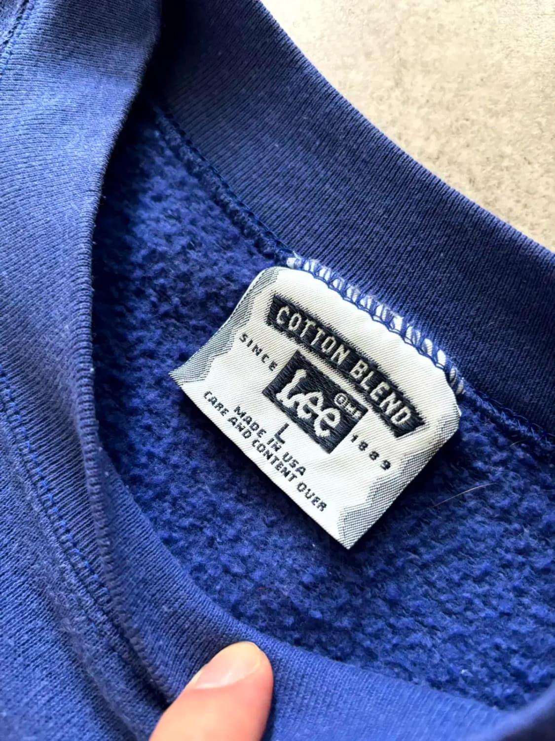 80's Lee 스웻셔츠 L(100~105) 상품이미지7