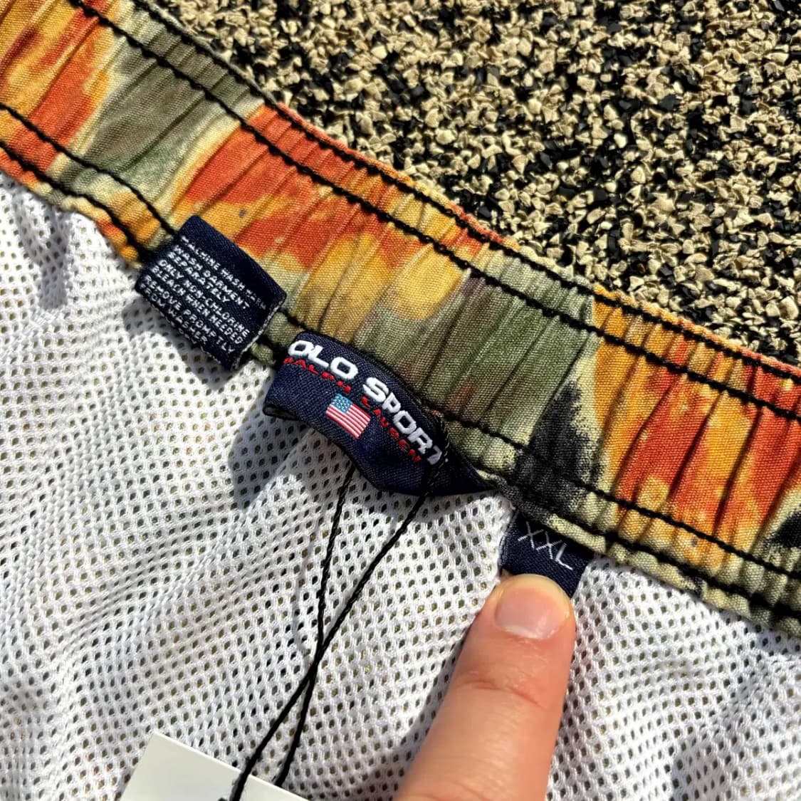 90's 폴로 스포츠 스윔 트렁크 2XL 상품이미지6