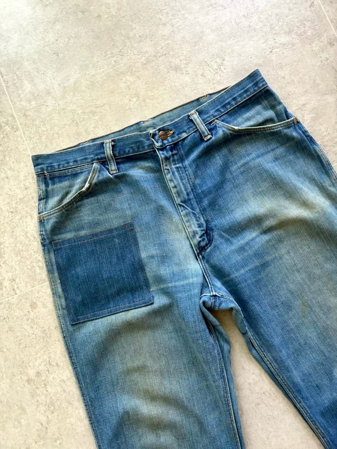 70s Maverick by BLUE BELL 플레어 데님 33~34 상품이미지3