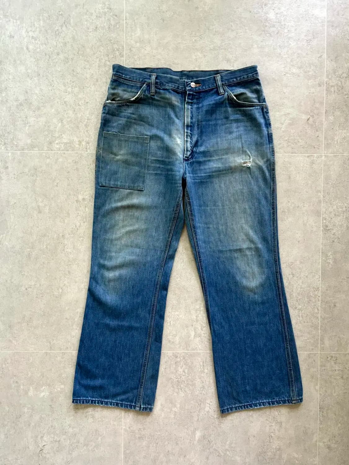 70s Maverick by BLUE BELL 플레어 데님 33~34 상품이미지1