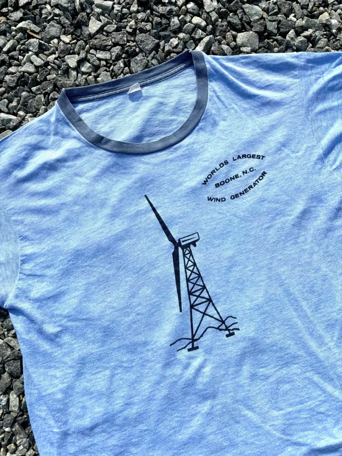 80s 빈티지 프린팅 링거 티셔츠 100~105 상품이미지2