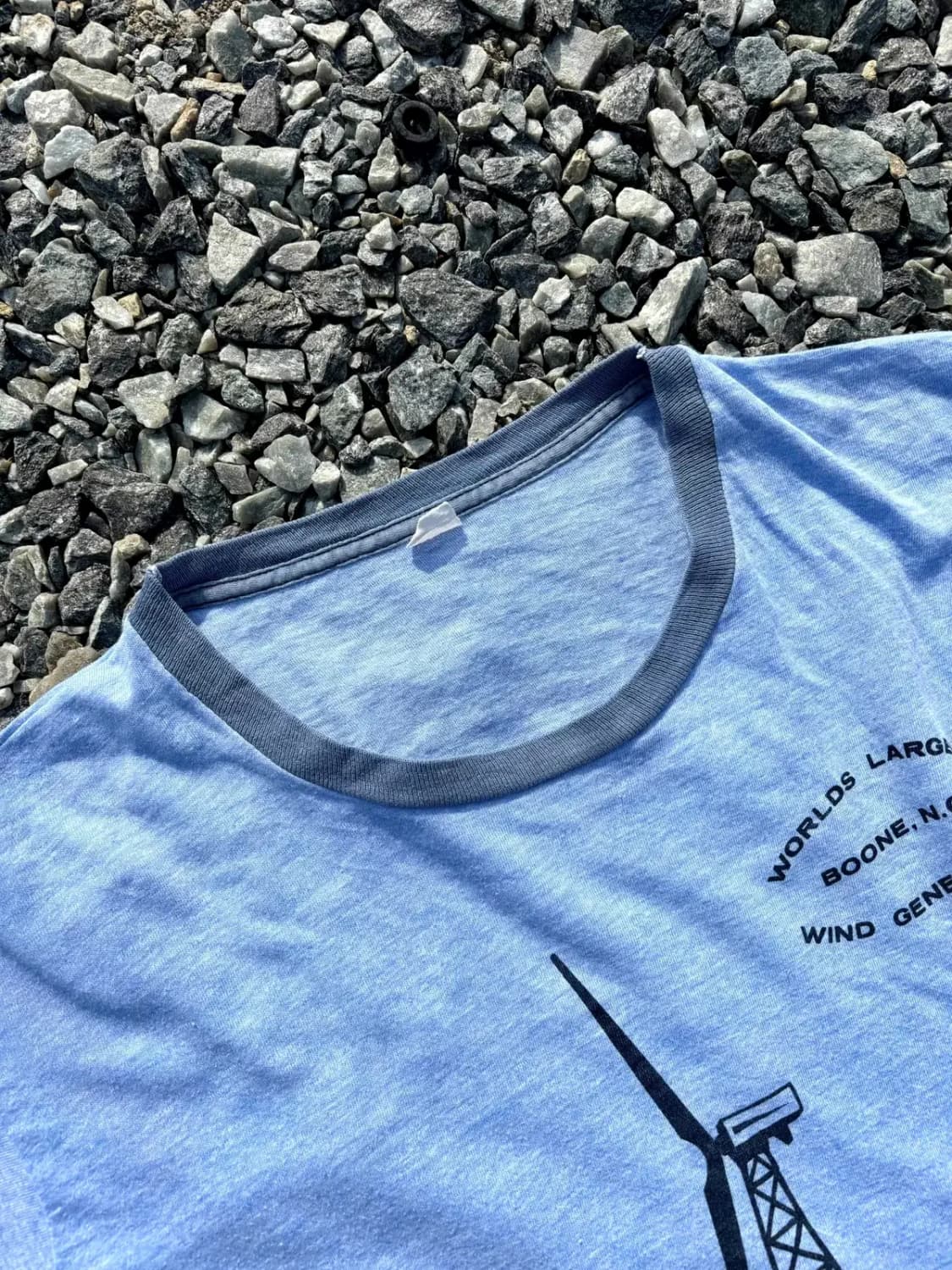 80s 빈티지 프린팅 링거 티셔츠 100~105 상품이미지5