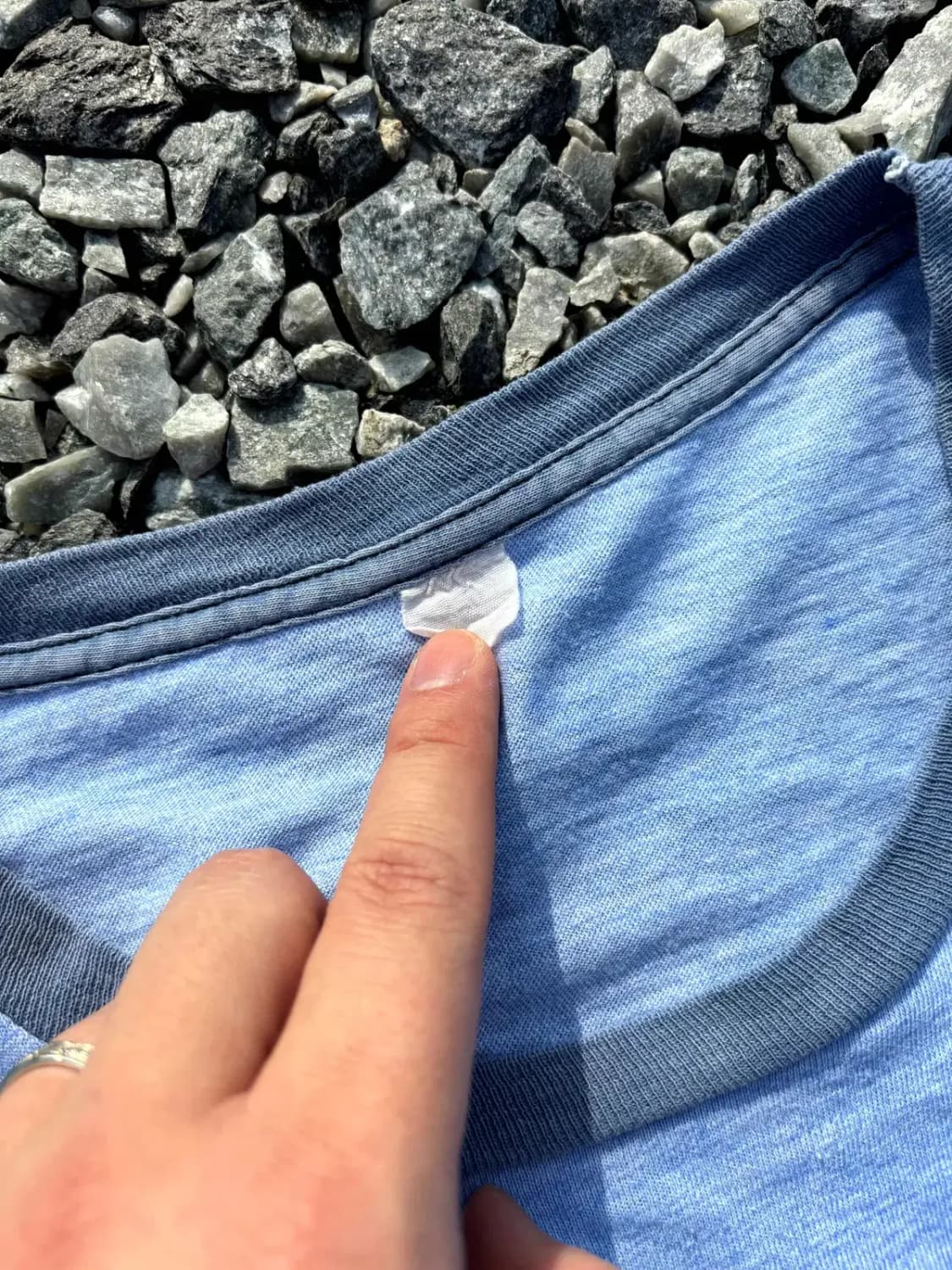 80s 빈티지 프린팅 링거 티셔츠 100~105 상품이미지6