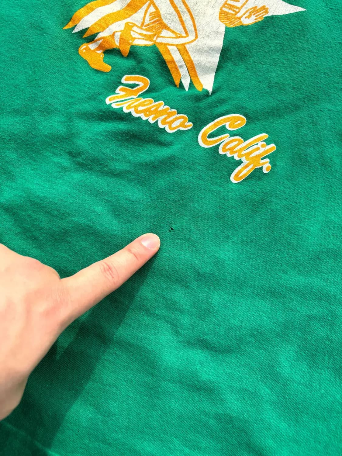 70s 챔피온 프린팅 티셔츠 L(95) 상품이미지4