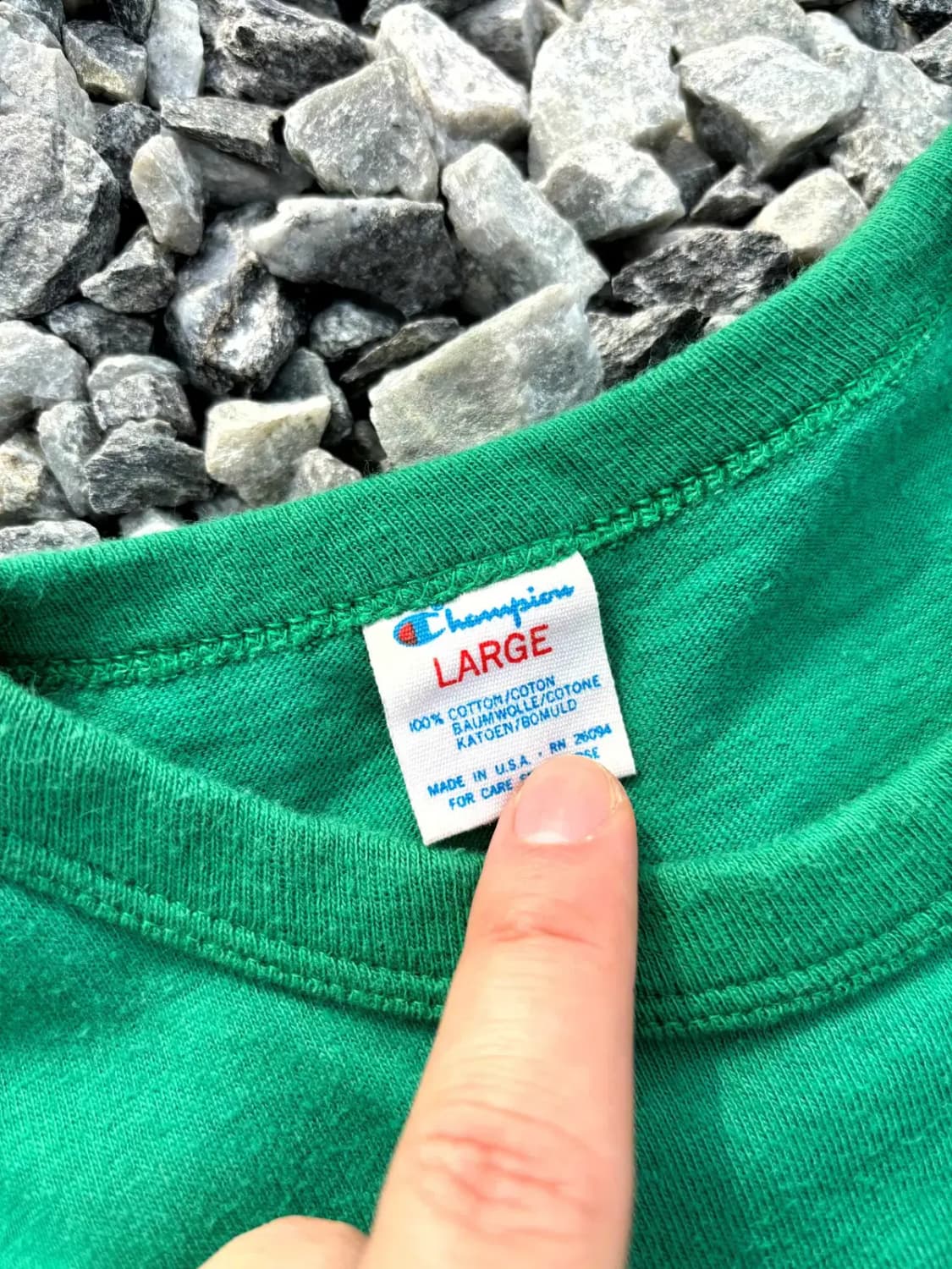 70s 챔피온 프린팅 티셔츠 L(95) 상품이미지9