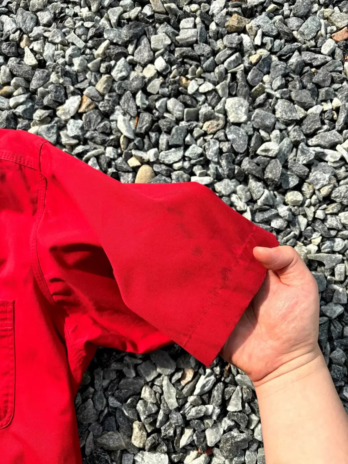 90's 폴로 진스 숏 슬리브 워크셔츠 L 상품이미지6