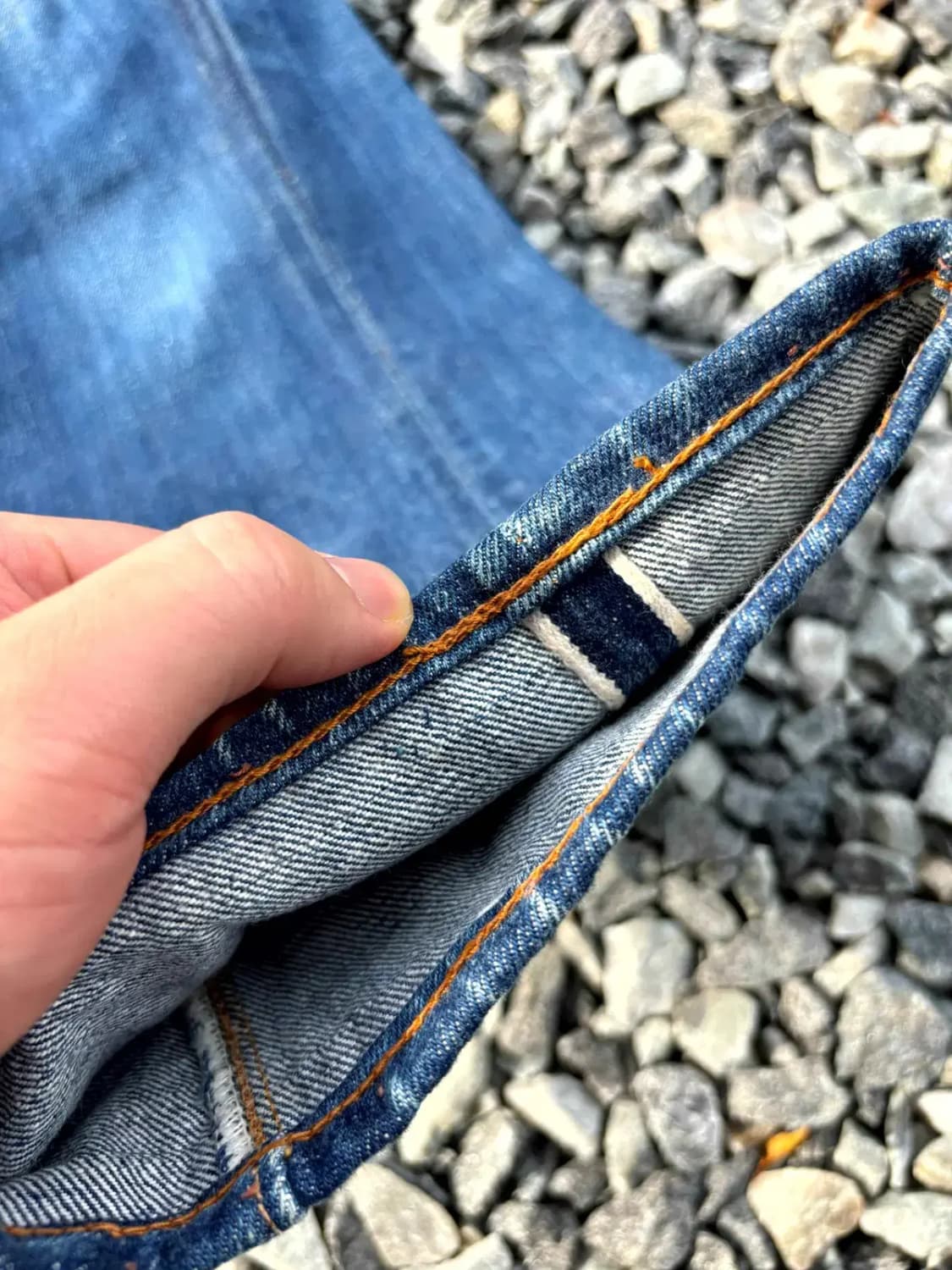 70's 리바이스 502 Big E 셀비지 데님 26사이즈 66전기 상품이미지3