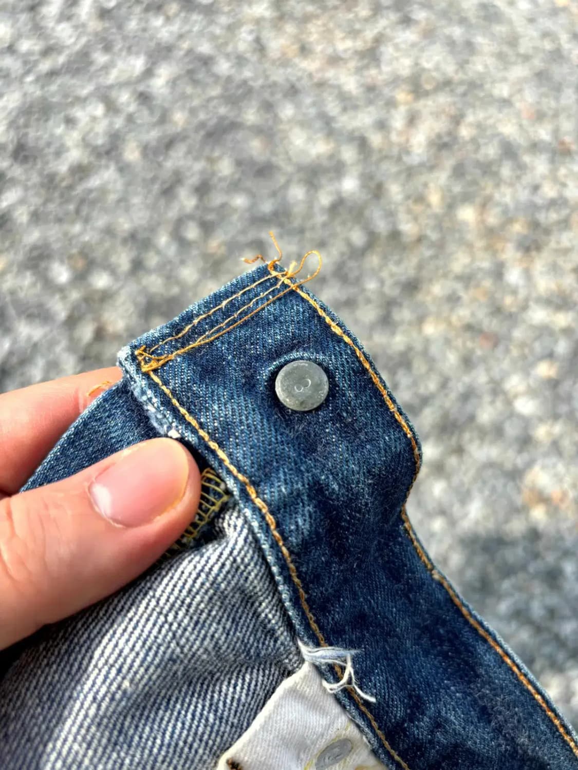 70's 리바이스 502 Big E 셀비지 데님 26사이즈 66전기 상품이미지7