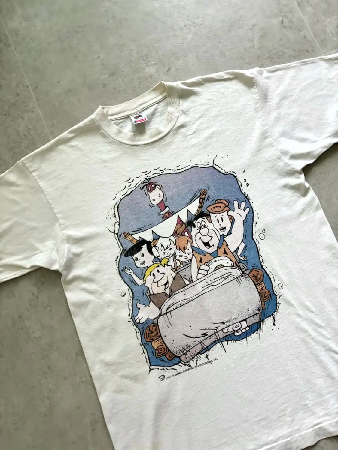 Early 90's Fruit Of The Loom 빈티지 티셔츠 100 상품이미지2