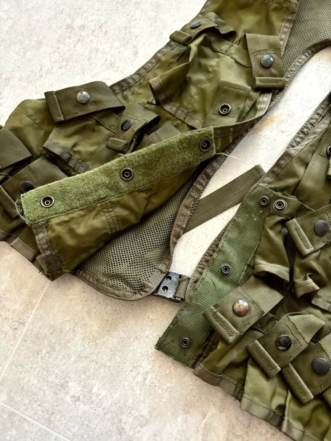 80's 미군 Ammunition Carrying Vest L 상품이미지5
