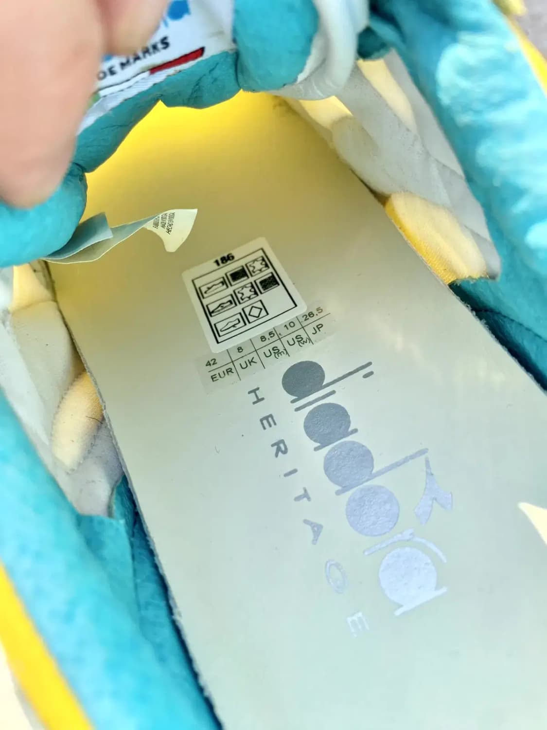 디아도라 헤리티지 Trident 스니커즈 US 8.5(260~265) 상품이미지7