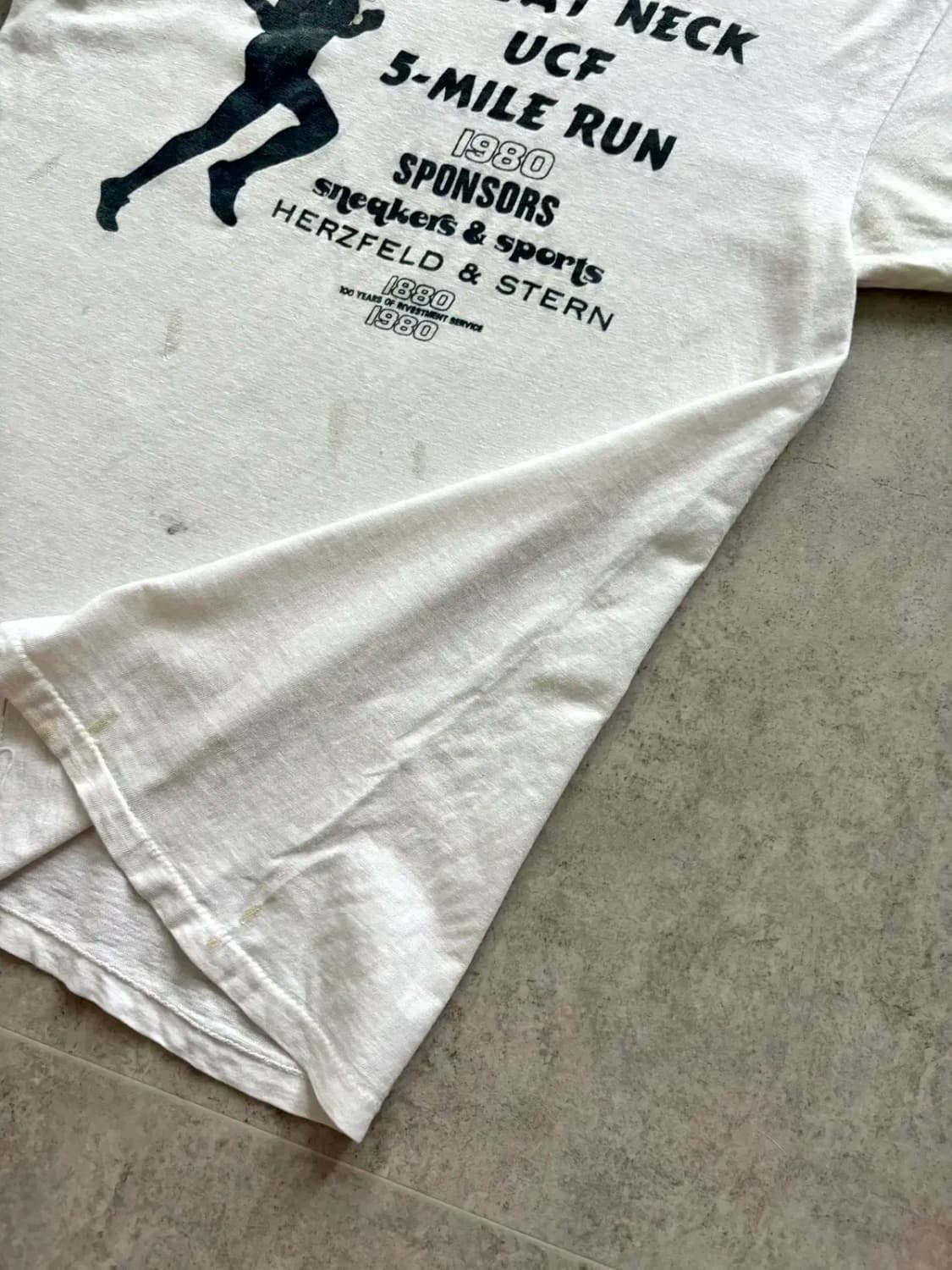 80's 빈티지 링거 티셔츠 95사이즈 상품이미지6