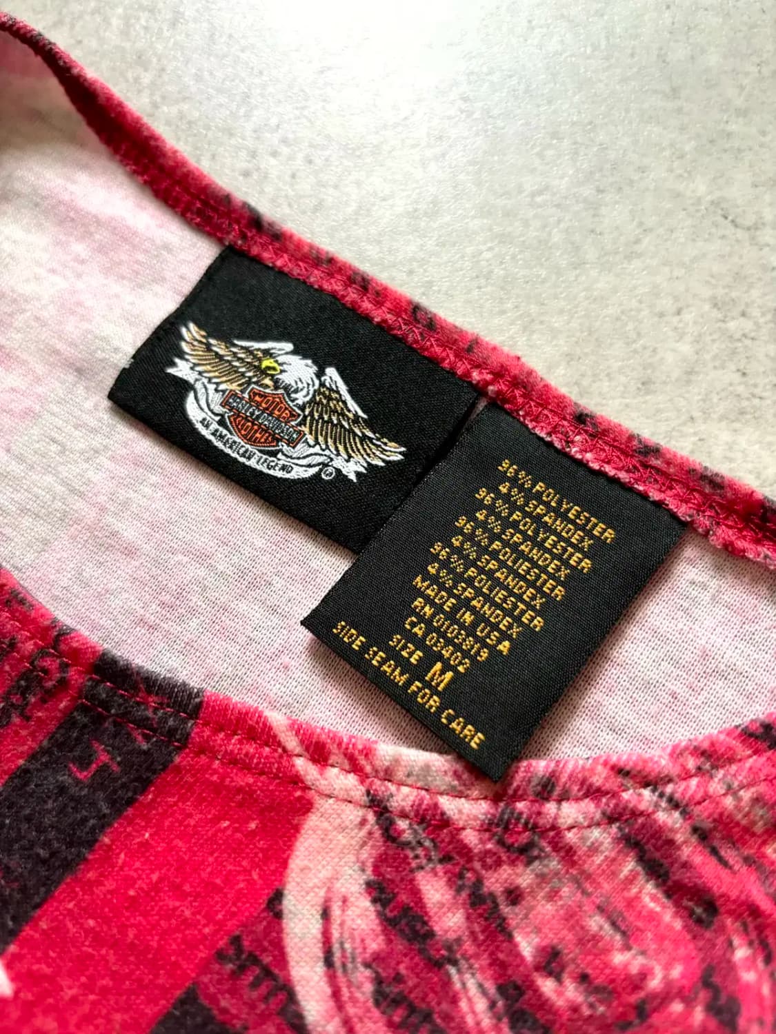 할리 데이비슨 All-Over 프린팅 티셔츠 55 1/2~ 66 상품이미지7