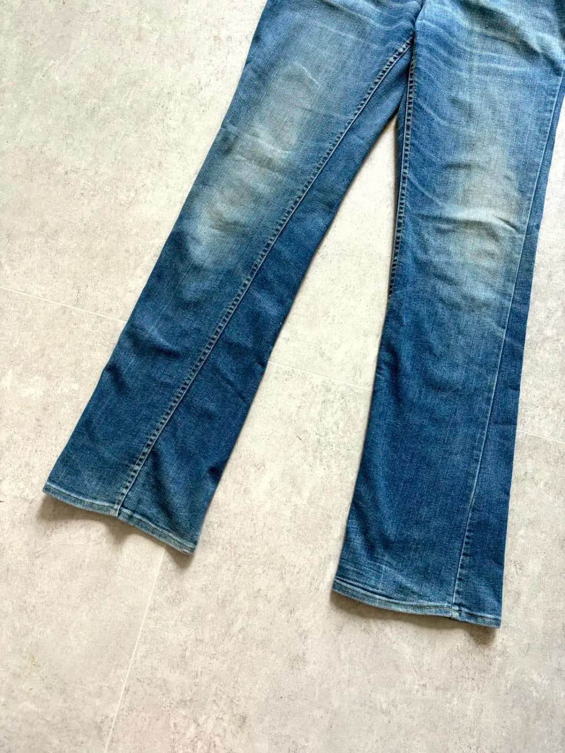 70's Lee Rockabilly 부츠컷 워싱데님 30~31 상품이미지2