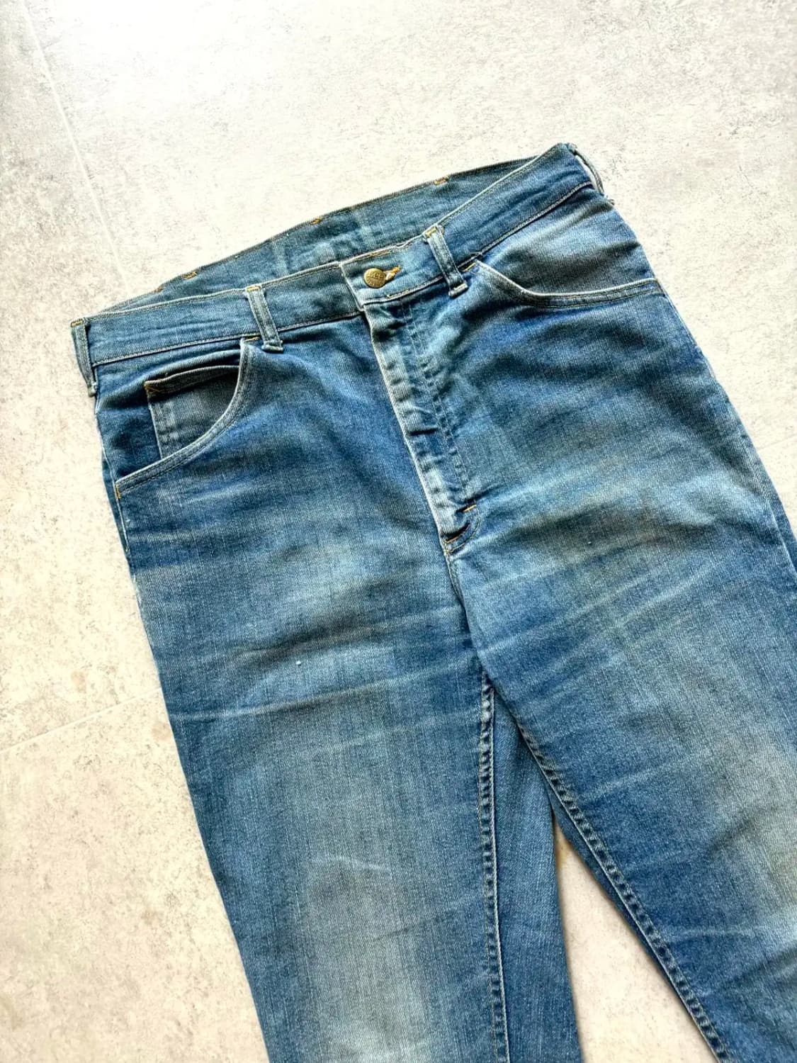 70's Lee Rockabilly 부츠컷 워싱데님 30~31 상품이미지5