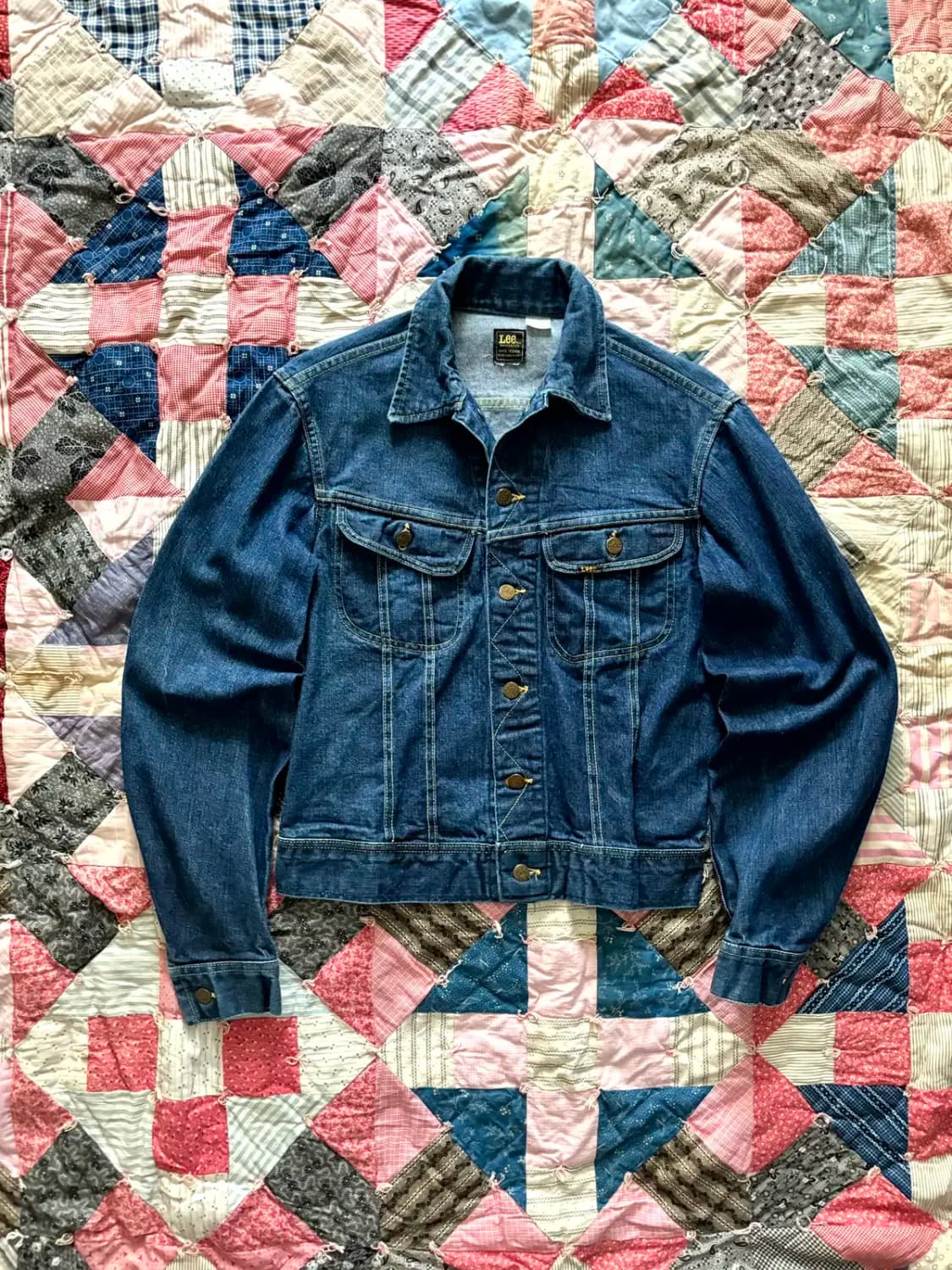 70's Lee 101J 데님 트러커 자켓 100~103 상품이미지1
