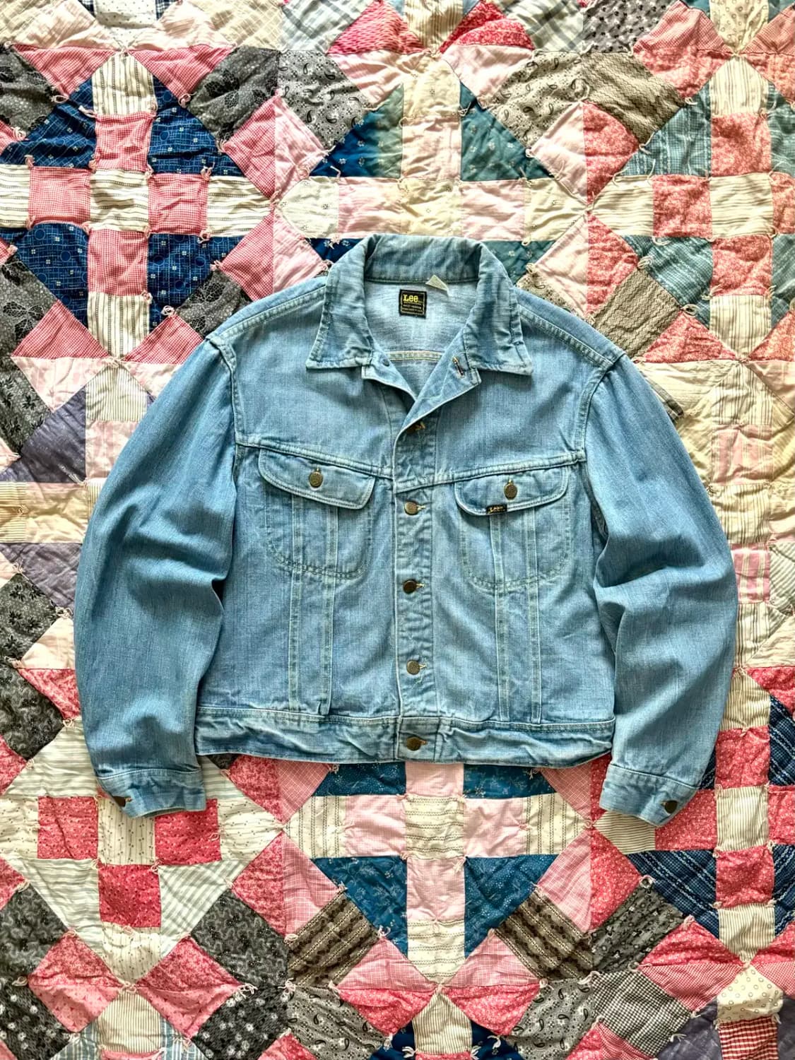 70's Lee 101J 데님 트러커 자켓 100~105 상품이미지1